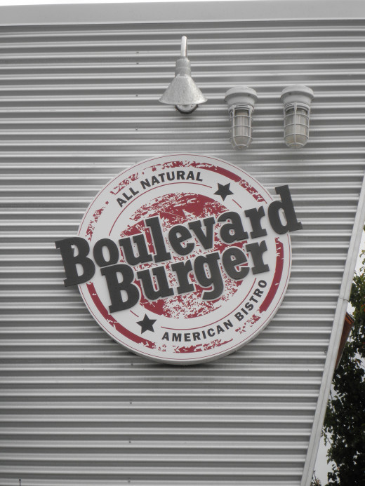  Boulevard Burger logo at Castro Valley Ca.