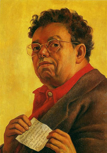 Diego Rivera, self-portrait