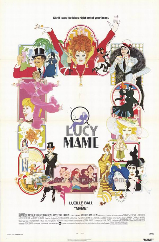 Mame (1974) art by Bob Peak