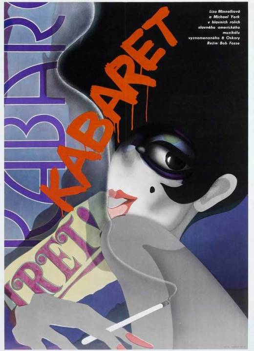 Cabaret (1972) Czech poster