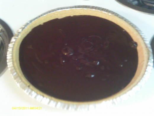 Chocolate pie.