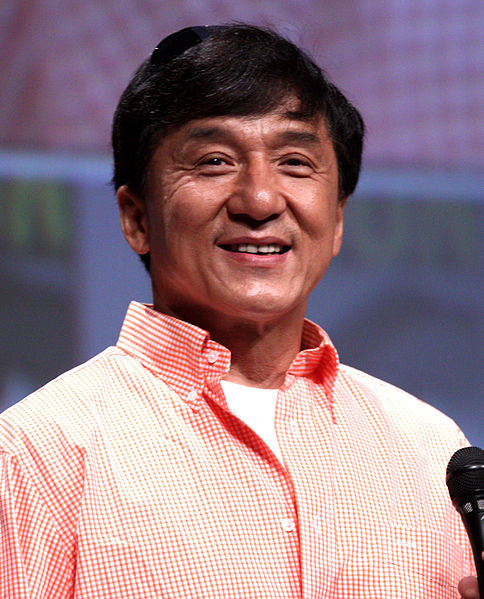 Jackie Chan was photographed by Gage Skidmore at the Comic-Con in San Diego, California on July 12, 2012.