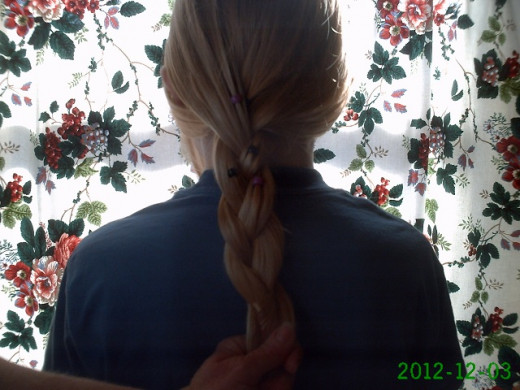 Finished Hair with Beads