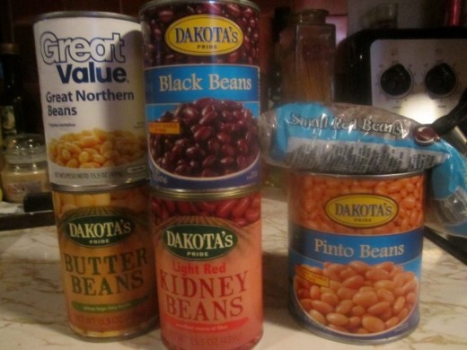 You could use canned beans in a pinch, but beans made from scratch are healthier.