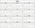 A Frugal Living Calendar For the New Year To Live By