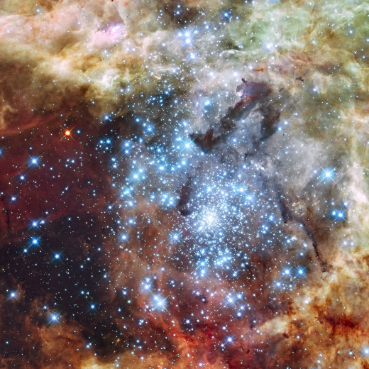 Nasa-Taken with the Hubble telescope