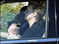 Britney Driving With Her Son in Her Lap