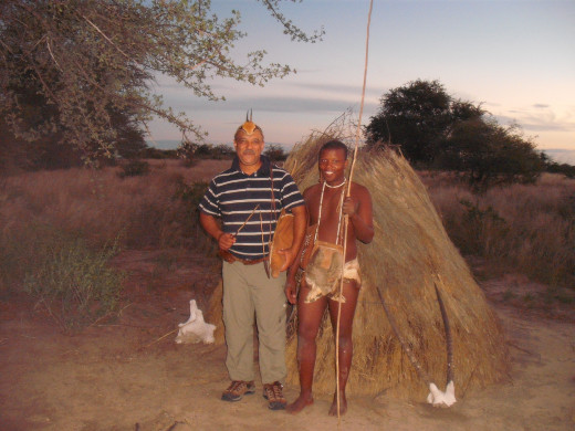 Bushman in Botswana