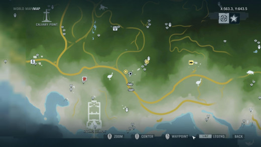 A Connection to the Past Mission, Tablet 2: Gameplay 01 Map.