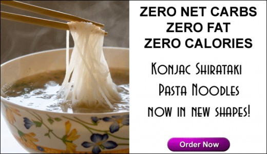 Shirataki noodles