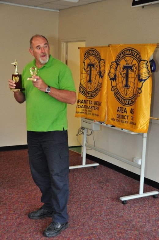Steve Wieczorek has visited many, many countries; a real ambassador for Toastmasters