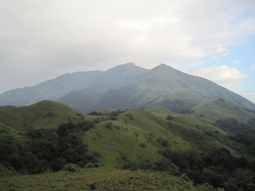 There lies the peak but still not sighted