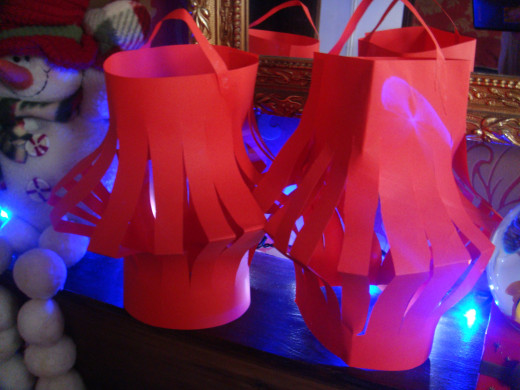 Homemade Paper lanterns 