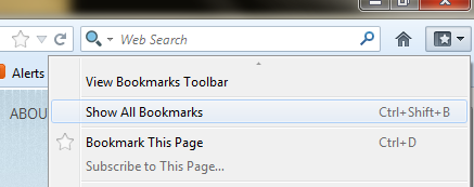 Image2: Show All bookmarks
