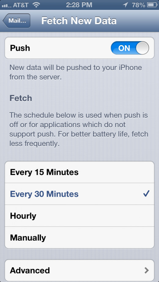 Choose Hourly or Manually