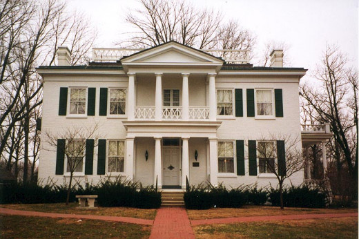 Lane Place is the former home of U.S. Senator Henry Smith Lane