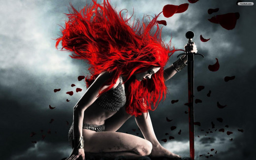 Red Haired Warrior ... Strength and Weakness