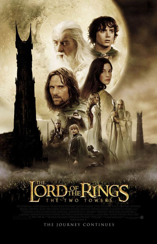 The Two Towers (2002) poster
