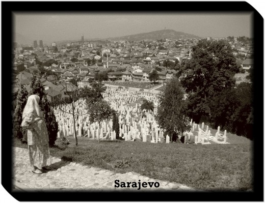 Cemeteries scattered throughout 
