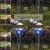 TEKTRUM TWO-IN-ONE STAINLESS STEEL COLOR CHANGING SOLAR LIGHTS TEKTRUM TWO-IN-ONE STAINLESS STEEL COLOR CHANGING SOLAR LIGHTS