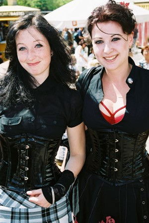 Goth Girls in Corsets