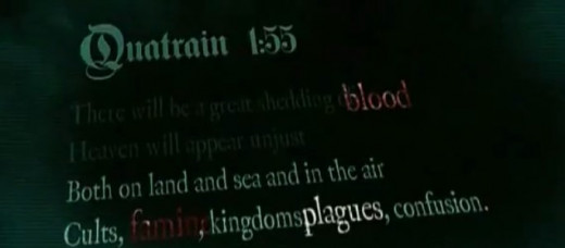 His Quatrain for 2012