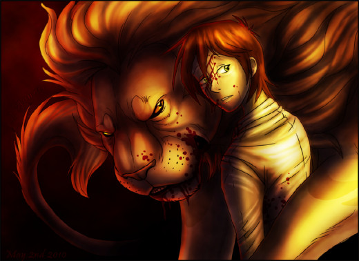 Caged with a Lion