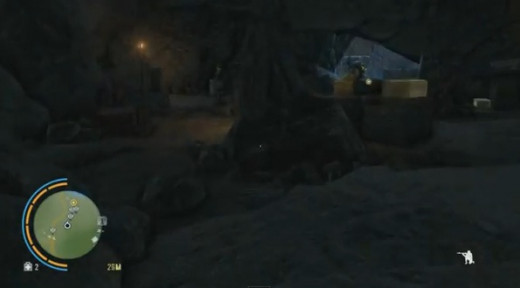 Sneak past the privateers to the dock and onto Hoyt's ship