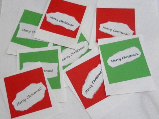 Christmas Gift Tags With Paper Quilling Designs