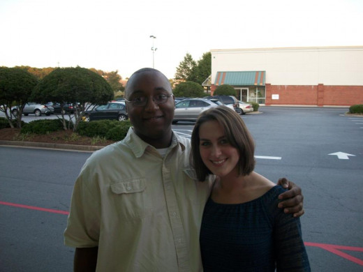 My friend Kaci and I last October (My 23rd Bday)