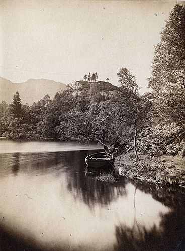 1870 illustration for "The Lady of the Lake" by George Washington Wilson