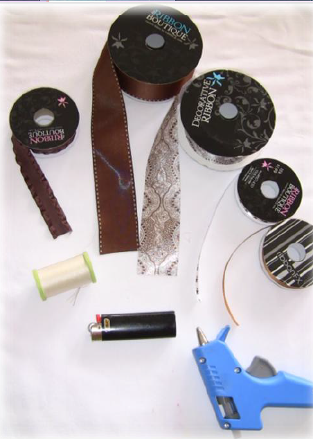 Materials Needed To Make Boutique Style Hair Bow