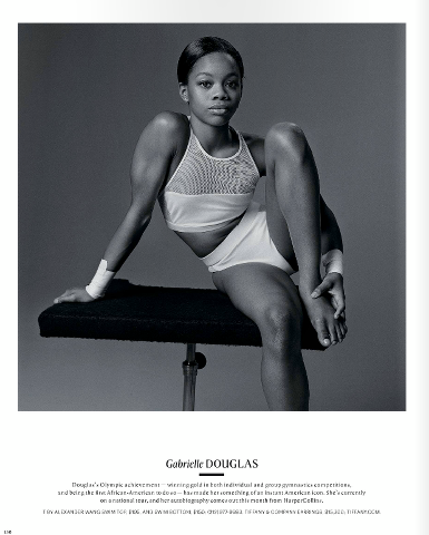 Gabby Douglas holds her own with tough questions regarding faith and to whom all the Glory belongs, she never failed once giving the team credit and God the Glory.