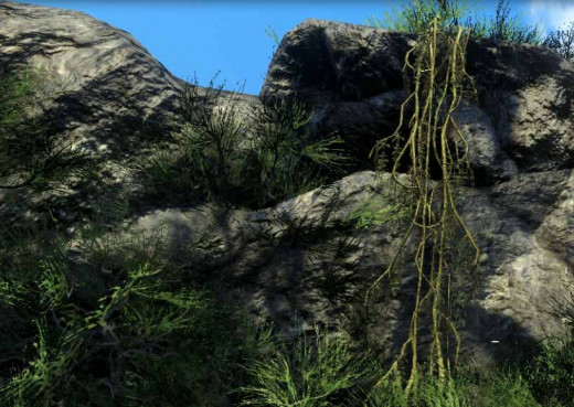 Find the vines to climb unnoticed into the compound and then turn left and proceed to enter the bunker
