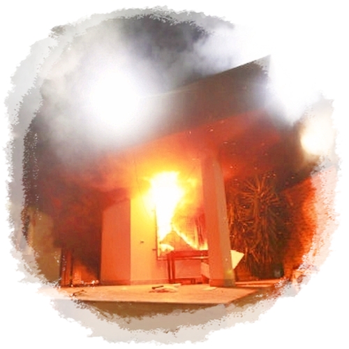 Libya 2012: US Ambassador killed, Consulate Burns