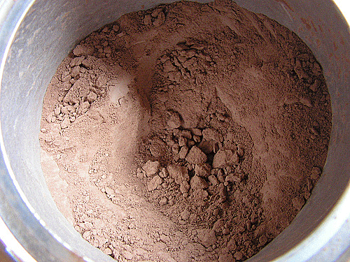 Cocoa or chocolate powder