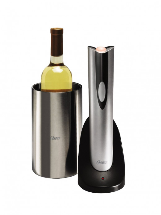 Our favorite wine opener.  No more corkscrews!