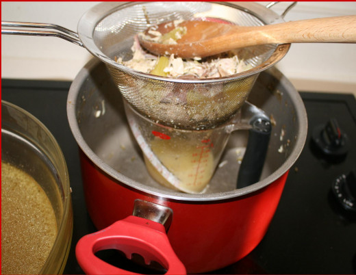Pressing out every ounce of flavor!