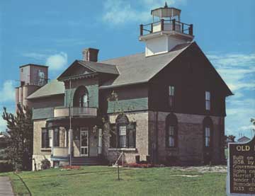 The Michigan City Lighthouse was built in 1858