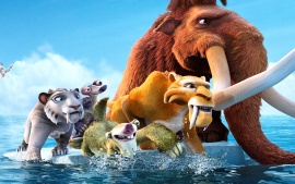As the continents divide, the stars of Ice Age must navigate icebergs and evil Pirates in Continental Drift.
