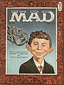 Mad #30, Alfred E. Neuman as the Presidential Write in Candidate in 1956. (He did not win!)