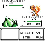 Bulbasaur, as a grass-type Pokémon, is inherently weak against fire-type moves.
