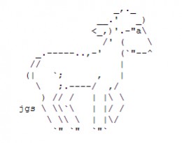 Year of the Goat: Happy New Year ASCII Text Art | hubpages