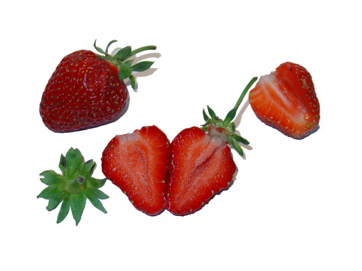 Strawberries are the ideal dessert fruit, and especially for romantic meals. 