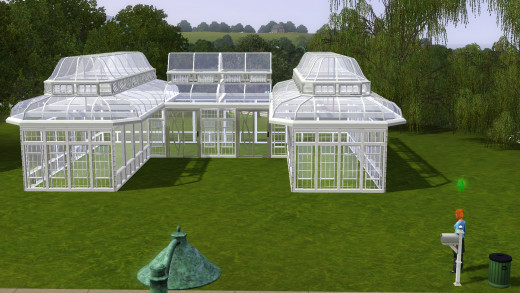 Sims 4 Greenhouse Ideas