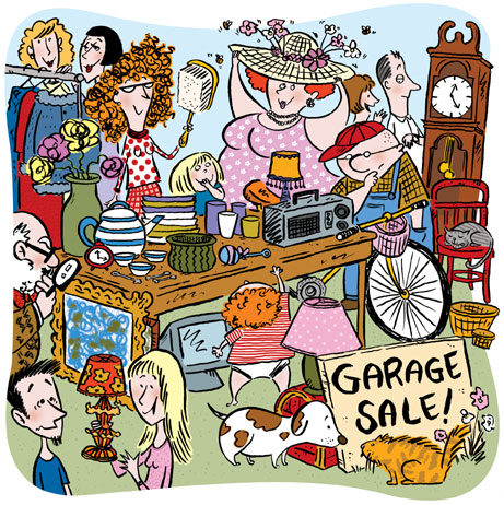 Garage Sales can be profitable for the buyer too.