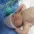 A newborn baby. A newborn baby.