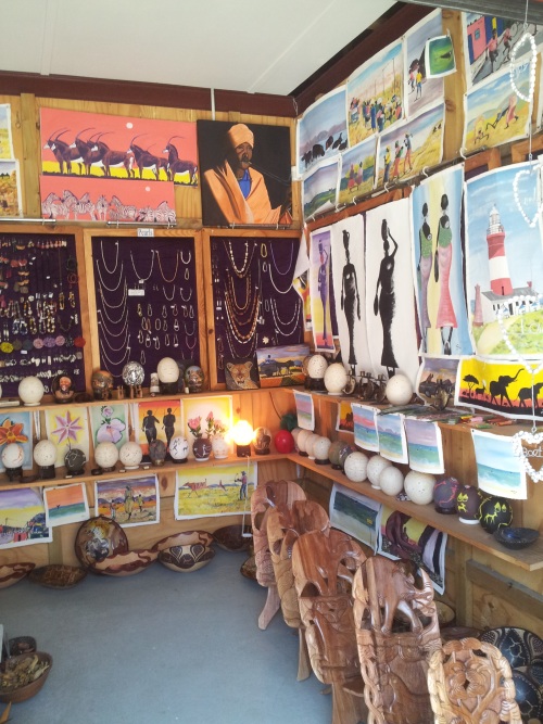 Visit craft stores or markets as if you were on holiday.