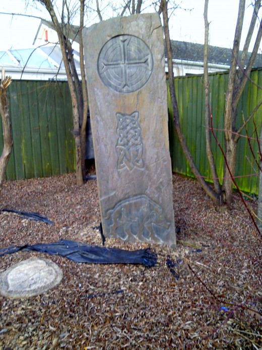 A Celtic Stone.