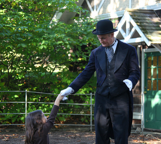 Learning to shake hands is just one of many good manners lessons kids need to learn. 